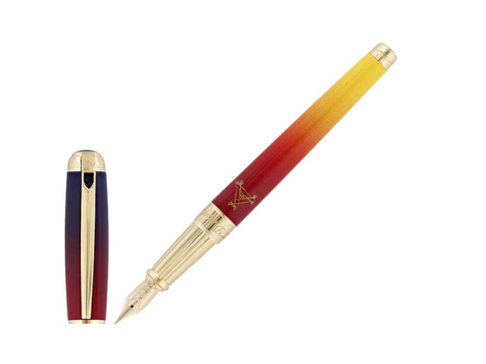 S.T. Dupont Montecristo L'Aurore Line D Fountain Pen, Lacquer, 410134L