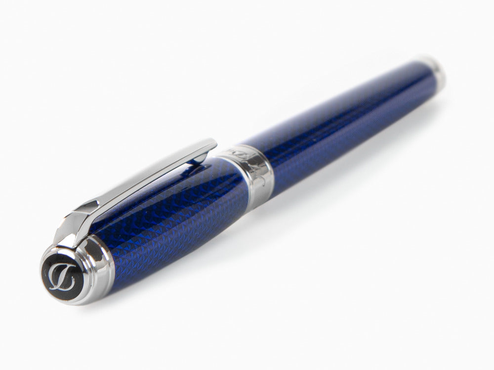 S.T. Dupont Line D Velvet Animation Ocean Blue Rollerball pen, Lacquer, 412001L