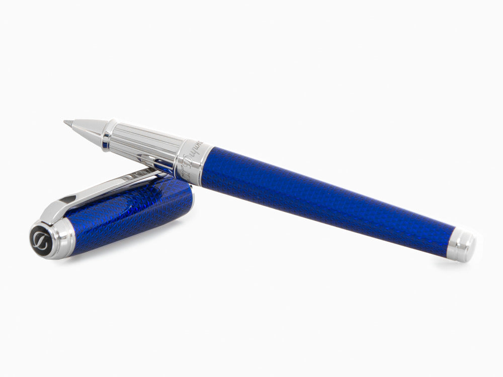 S.T. Dupont Line D Velvet Animation Ocean Blue Rollerball pen, Lacquer, 412001L