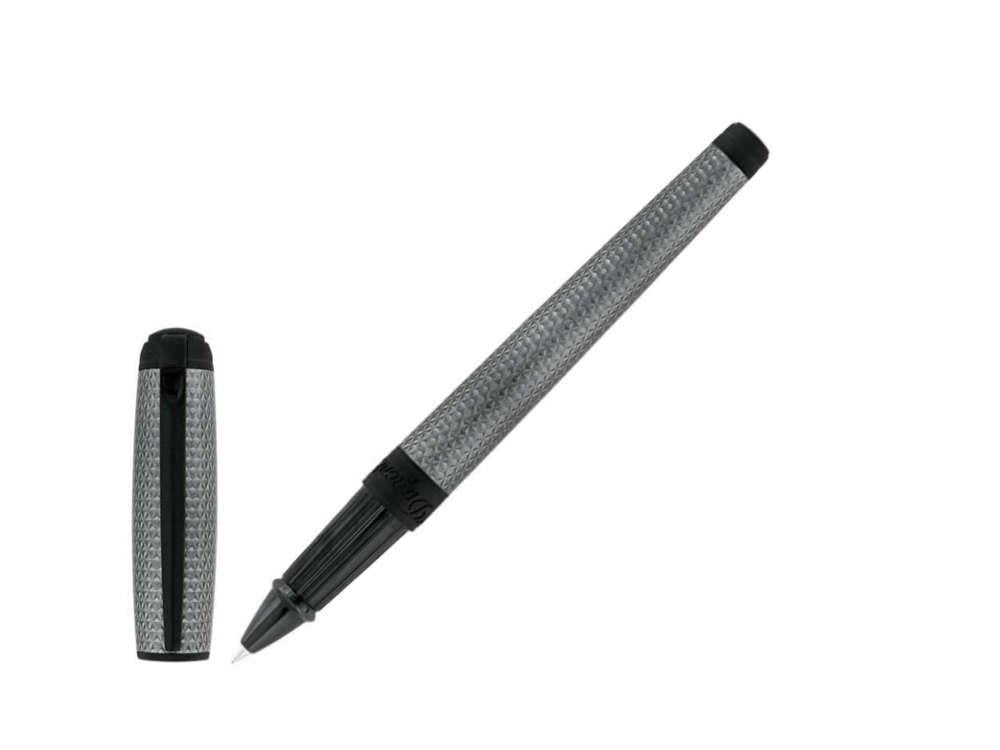 S.T. Dupont Line D Velvet Animation Graphite Rollerball pen, Grey, PVD, 412002L