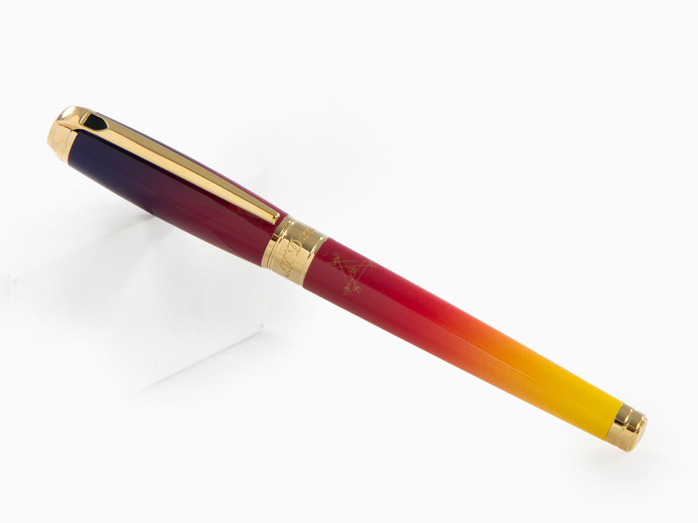 S.T. Dupont Montecristo L'Aurore Line D Rollerball pen, Gold plated, 412134L