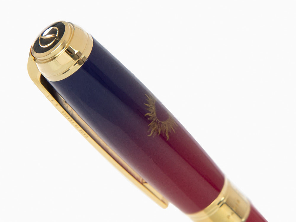 S.T. Dupont Montecristo L'Aurore Line D Rollerball pen, Gold plated, 412134L