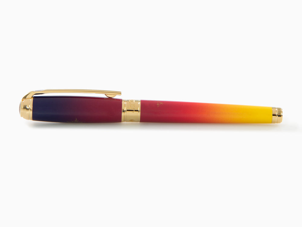 S.T. Dupont Montecristo L'Aurore Line D Rollerball pen, Gold plated, 412134L