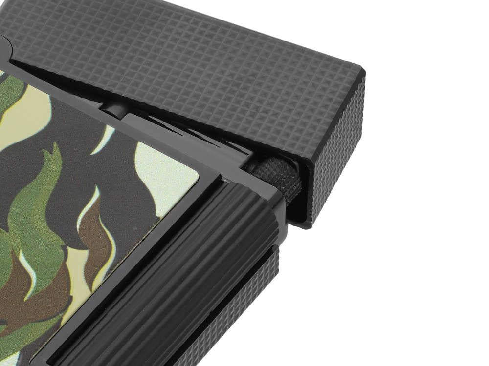 S.T. Dupont Ligne 2 Camo Lighter, Metal, Green, Limited Edition, C16050