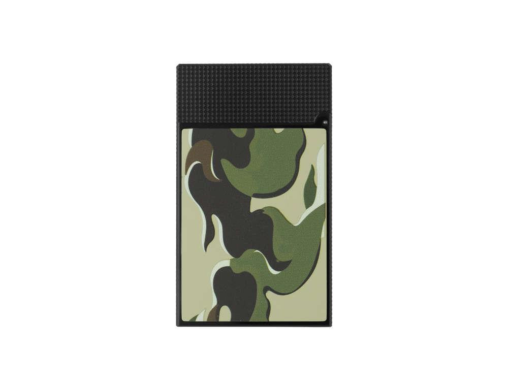 S.T. Dupont Ligne 2 Camo Lighter, Metal, Green, Limited Edition, C16050