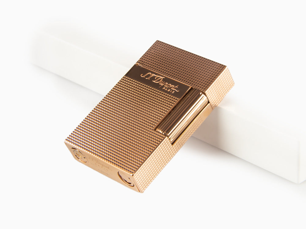 S.T. Dupont Ligne 2 Small Micro Diamond, Lighter, Palladium, Rosegold, C18691