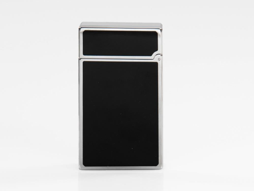 S.T. Dupont Ligne 2 Lighter New Le Grand, Palladium trim, Black, C23010