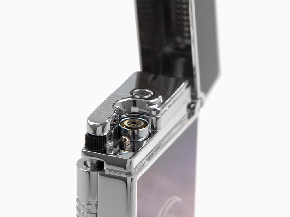 S.T. Dupont LeGrand Montecristo La Nuit Lighter, Lacquer, Palladium trim, C23035