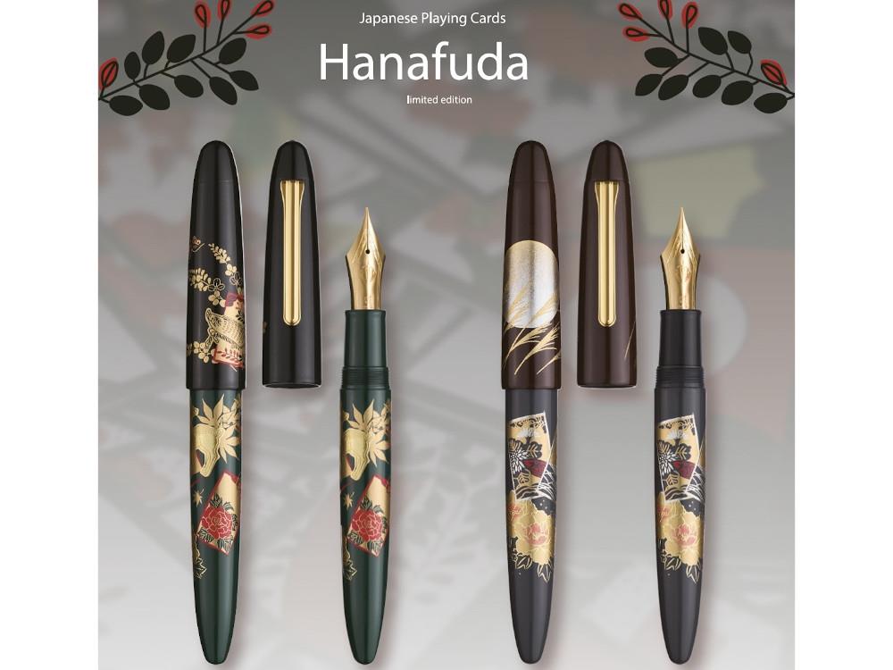Sailor King of Pens Hanafuda Tsukimi-De-Ippai Fountain Pen, 10-1490-420