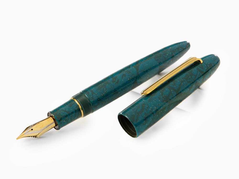 Sailor KOP Iro Miyabi II RAN-PEKI Fountain Pen, Ebonite, 10-1600-449