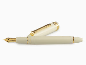Sailor 1911 Standard Series Fountain Pen, Ivory, Gold Trim, 11-1219-417