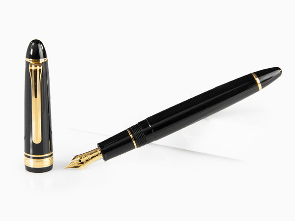 Sailor 1911 Standard Series Fountain Pen, Black, Gold trim, 11