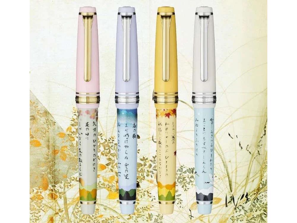 Sailor PG Seasonal Waka Poetry Spring Fountain Pen, 11-8985-460