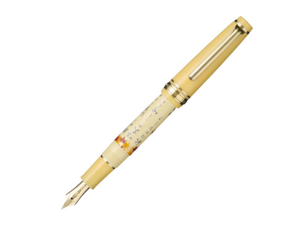 Sailor PG Seasonal Waka Poetry Autumn Fountain Pen, 11-8987-473