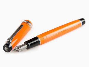 Sailor Professional Gear Color Fountain Pen, Orange, Chrome trim