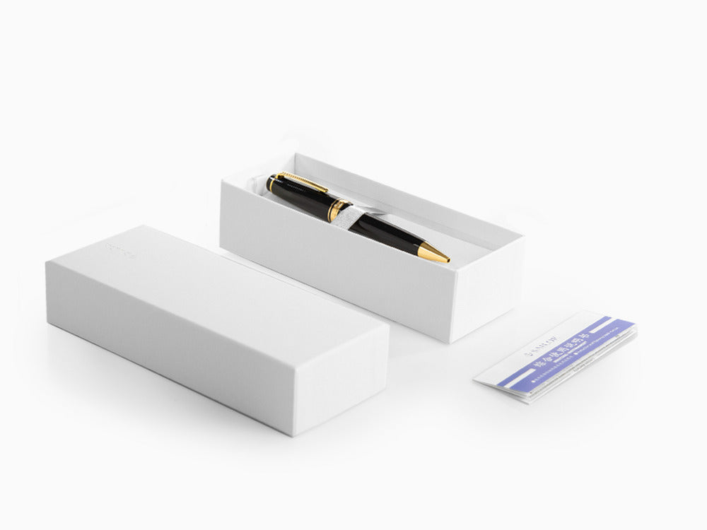 Sailor Professional Gear Gold Ballpoint pen, Black, 24k Gold trim, 16-1036-620