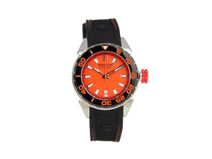 Swiss Military Hanowa Scuba Diver Lady Quartz Watch, Orange, 6-6323.04.079
