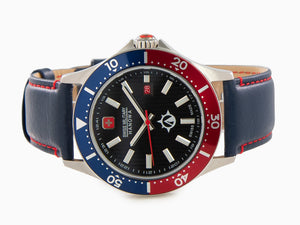 Swiss Military Hanowa Land Flagship X Quartz Watch, Blue, SMWGB2100608