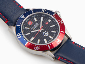 Swiss Military Hanowa Land Flagship X Quartz Watch, Blue, SMWGB2100608