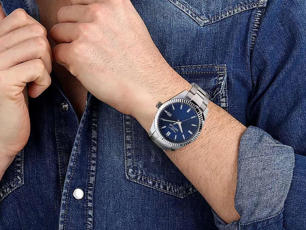 Sector No Limits 240 Quartz Watch, Blue, 41 mm, R3253240049