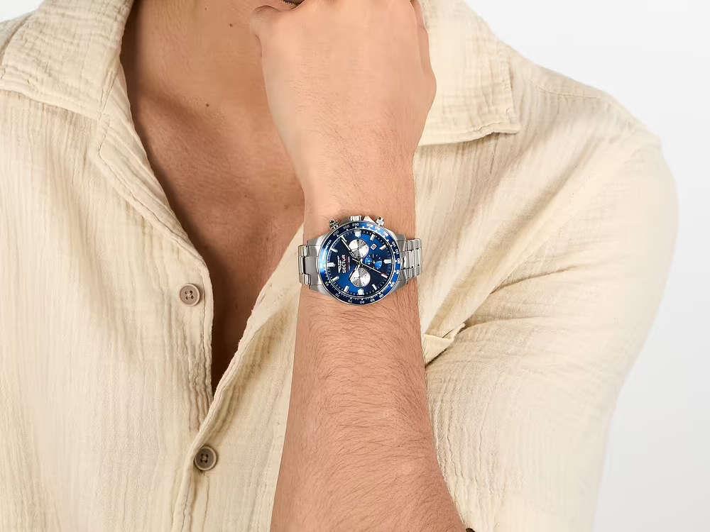 Sector No Limits 230 Quartz Watch, Blue, 43 mm, R3273661051