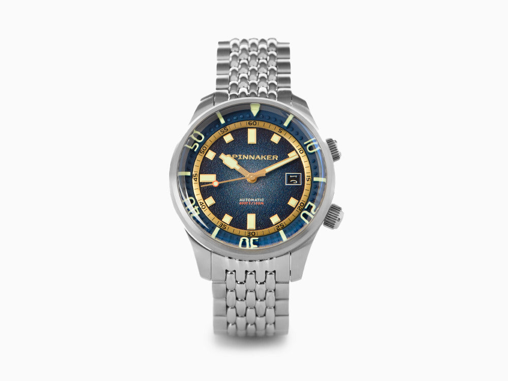 Spinnaker Bradner Automatic Watch, Blue, 42 mm, 18 atm, SP-5062-22