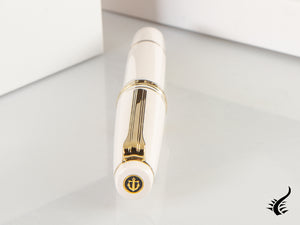 Sailor Pro Gear Slim Mini Sapporo Beni White Fountain Pen, 11-1503-310