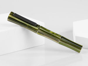 Tibaldi Bamboo Forest Rollerball pen, Resin, Green, Palladium, BMB-73-RB