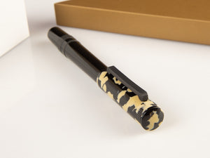 Tibaldi Perfecta Tortoise Beige Rollerball pen, Resin, Palladium, PFC-958-RB