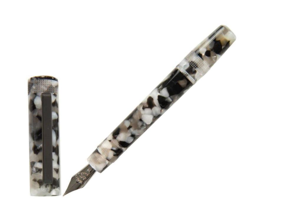 Tibaldi Perfecta Vinyl Stonewash Full Grey Fountain Pen, PFC-R780-FP