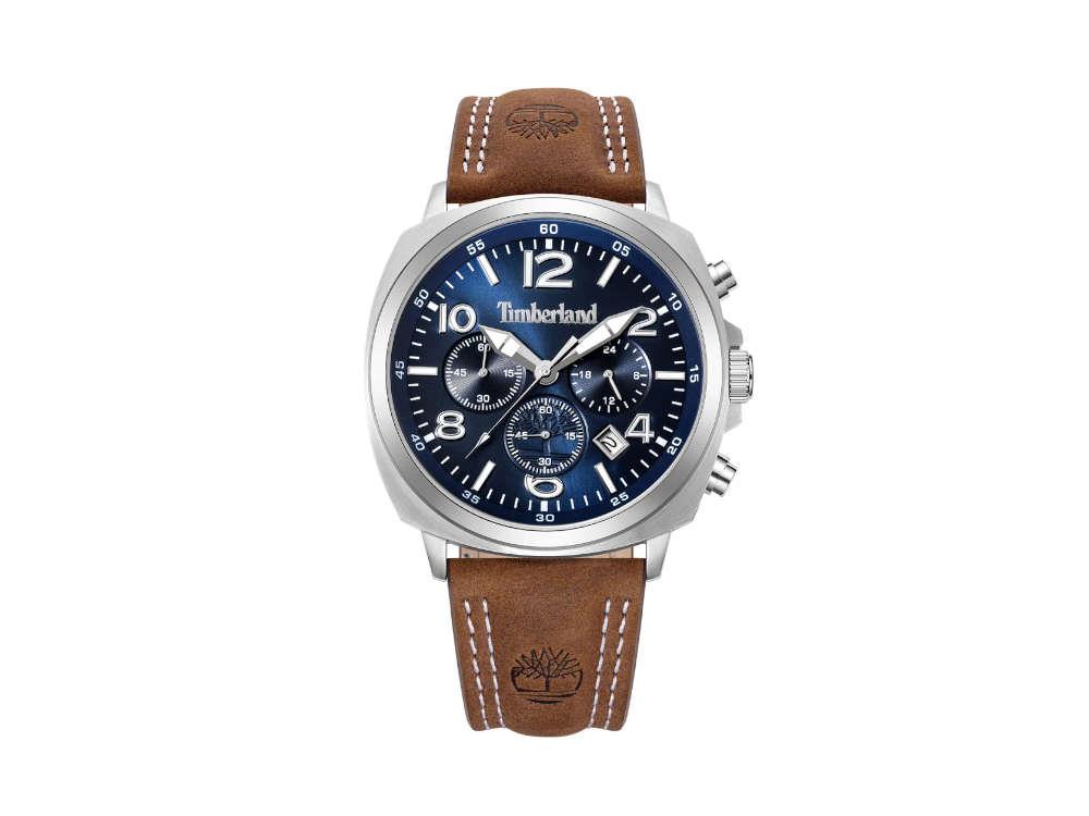 Timberland Denny's Bay Quartz Watch, Blue, 44 mm, TDWGC0068503