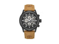 Timberland Hampton Harbour Quartz Watch, PVD, Black, 46 mm, TDWGC0109101