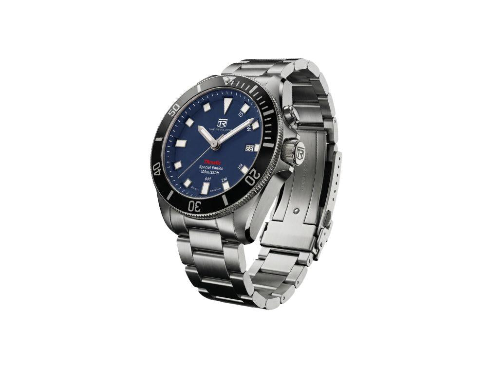 Time Revolution TRmatic Ocean Automatic Watch, 42 mm, Blue, TR02.02MB
