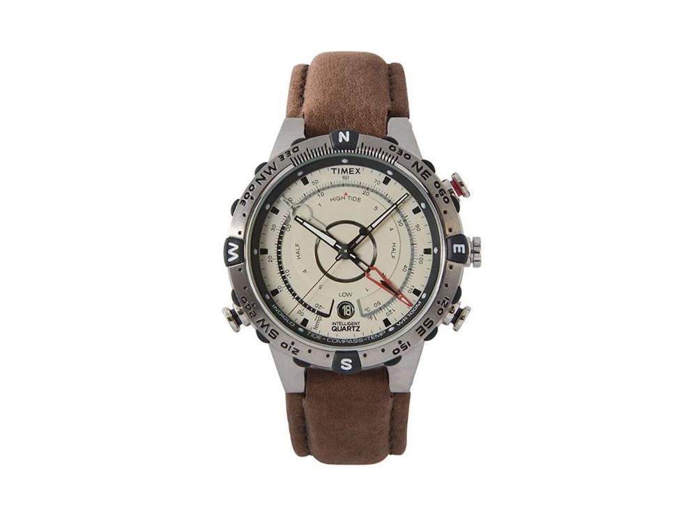Orologio Timex Easy Reader T2H451 Uomo - Quarzo, Cassa 35 Mm, Cinturino In Acciaio Espansibile, Datario, Luce Indiglo