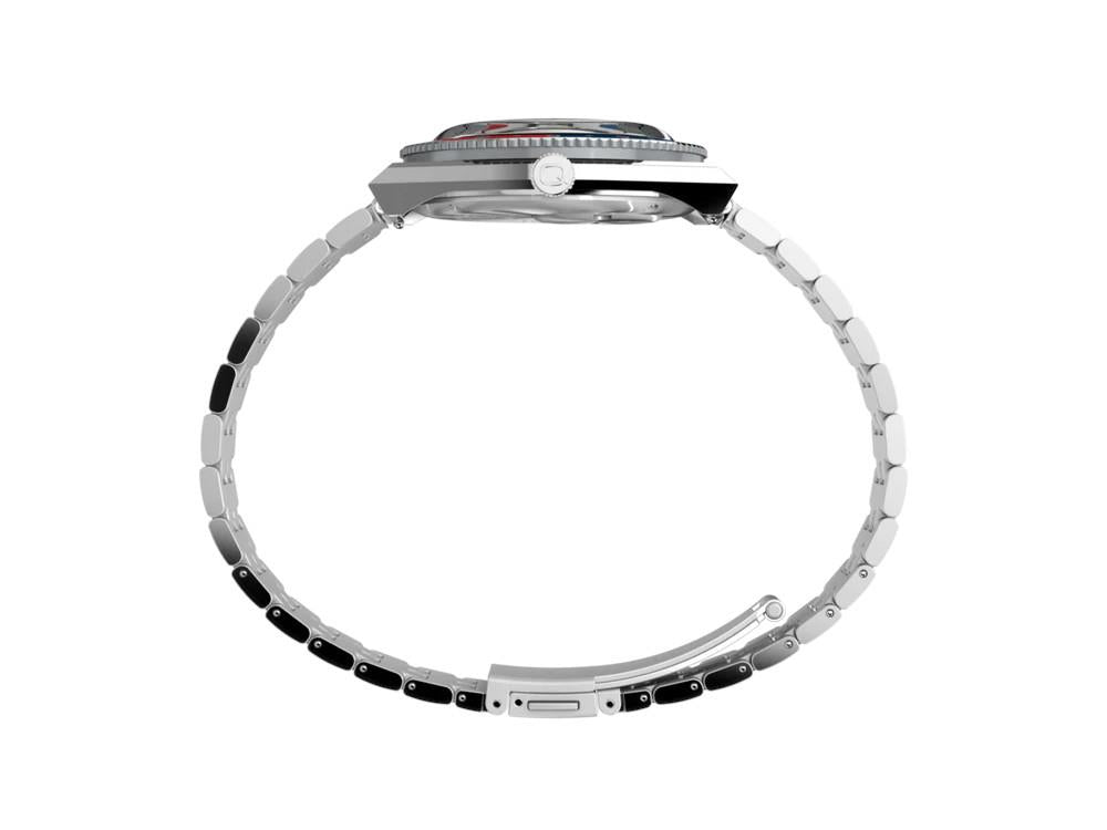 Timex x Peanuts Q Timex Quartz Watch, Silver, 38 mm, TW2W83300