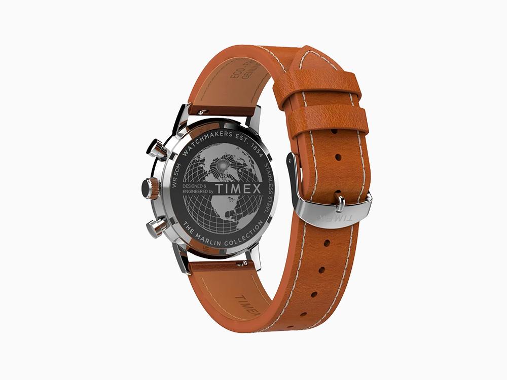 Timex Marlin Quartz Watch, Green, 40 mm, Chronograph, TW2W99100