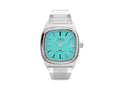 Timex E Line Automatic Watch, Turquoise, 34 mm, TW2Y07300