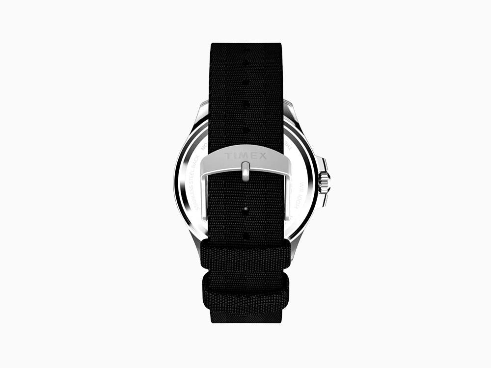 Timex Trend Harborside Coast Quartz Watch, Black, 44 mm, TW2Y09200