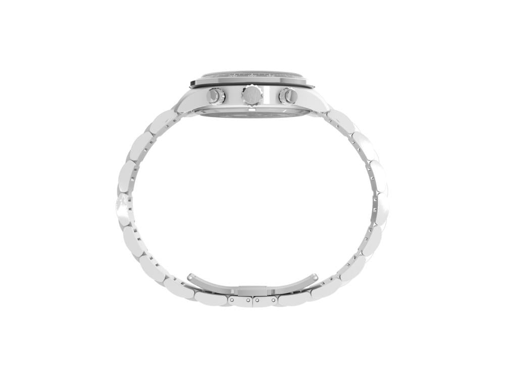 Timex The Waterbury Quartz Watch, Silver, 39 mm, Chronograph, TW2Y19200