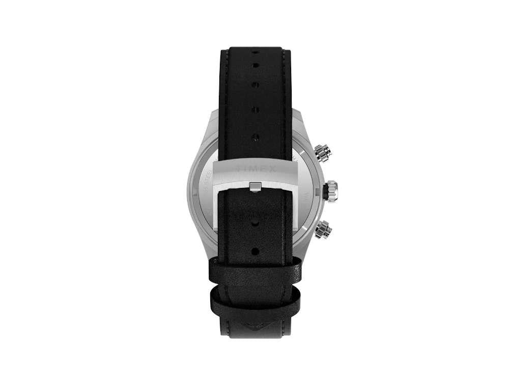 Timex Waterbury Heritage Quartz Watch, Silver, 39 mm, Chronograph, TW2Y19300