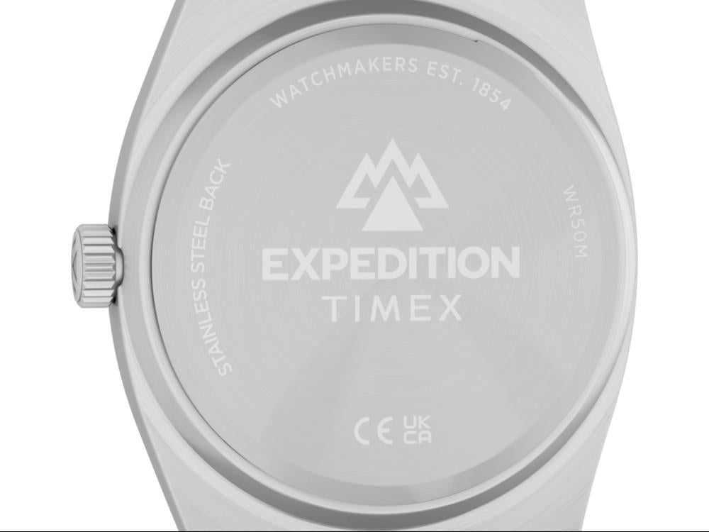 Timex Expedition Capstone Quartz Watch, Brass, Blue, 39 mm, TW2Y30600