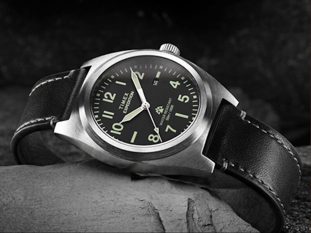 Timex Expedition North Capstone Quartz Watch, Black, 39 mm, TW2Y30700