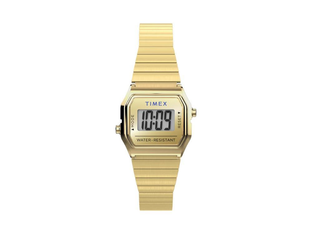 Timex T80 Quartz Watch, Golden, TW2Y46600
