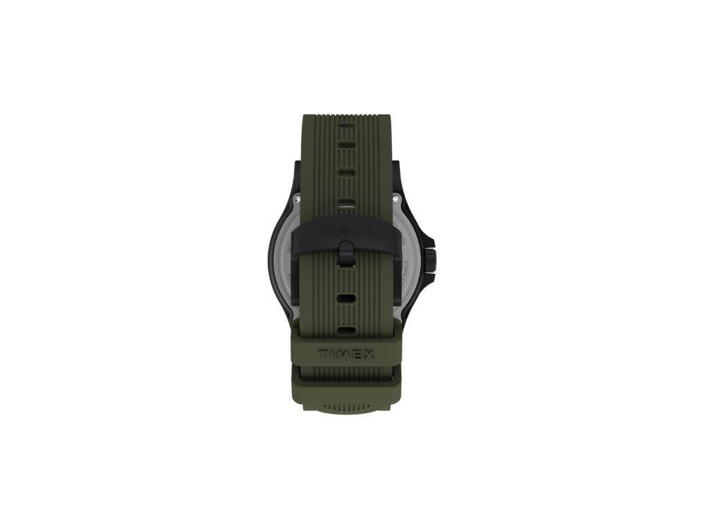 Timex Peanuts Expedition Acadia Quartz Watch, Resin, Green, 40 mm, TW2Y84600