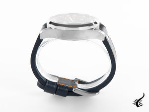 TW Steel Fast Lane Quartz Watch, Black, 48 mm, Leather strap, 10 atm, SVS311