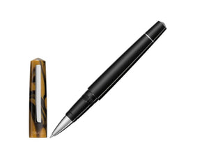 Tibaldi Infrangibile Chrome Yellow Rollerball pen, Resin, Black, INFR-321-RB