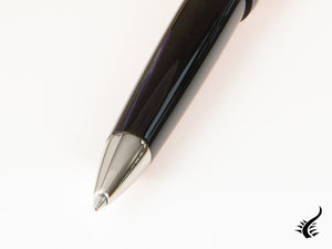 Tibaldi Nº60 Rich Black Ballpoint pen, Resin, Black, Palladium trim, N60-237-BP