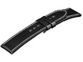 U-Boat Accesorios Strap, Leather, Cotton, Black, 23mm., 834/Z