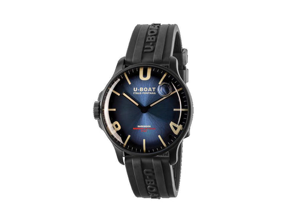 U-Boat Capsoil Darkmoon Soleil Blue IP Quartz Watch, 44 mm