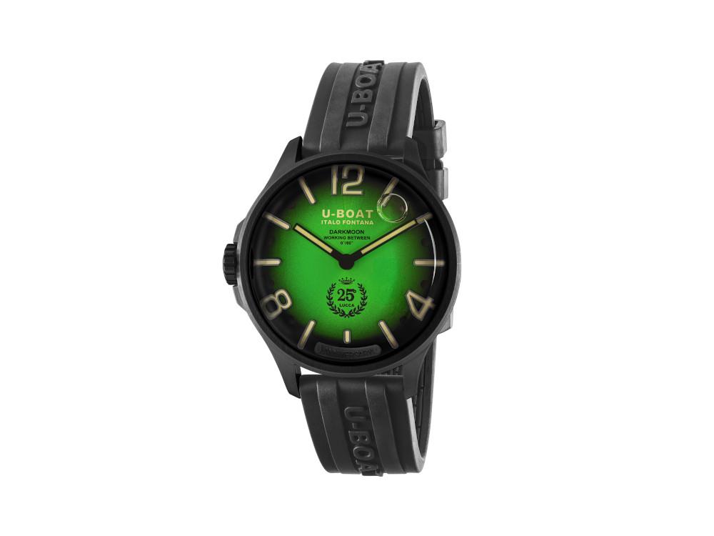 U-Boat Capsoil Darkmoon 25° Green Soleil PVD Quartz Watch, Limited Edition, 2030